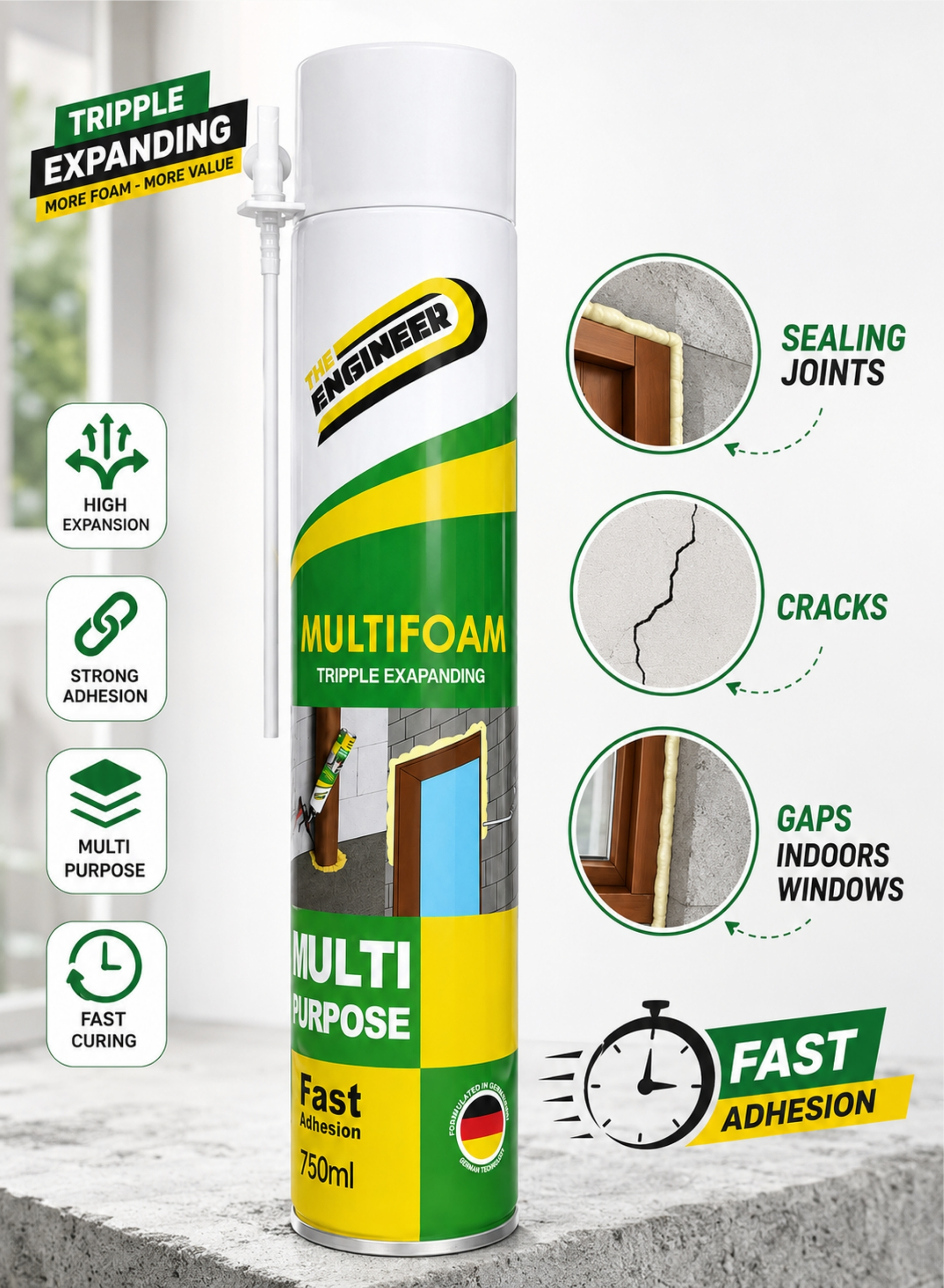 PU Foam Spray 750ml