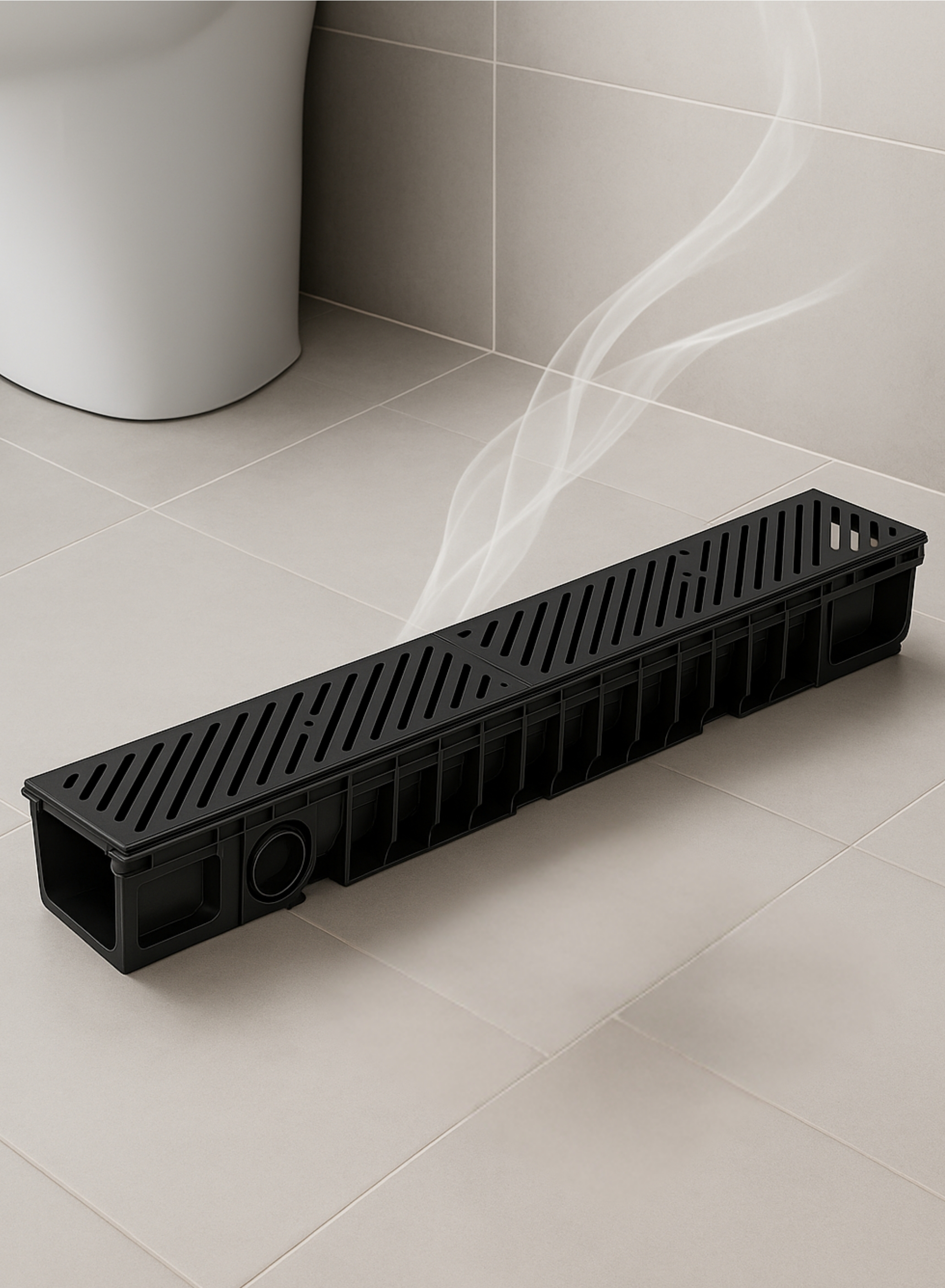 100x15 cm HDPE Plastic C-250 (25 Ton) Ductile Grating