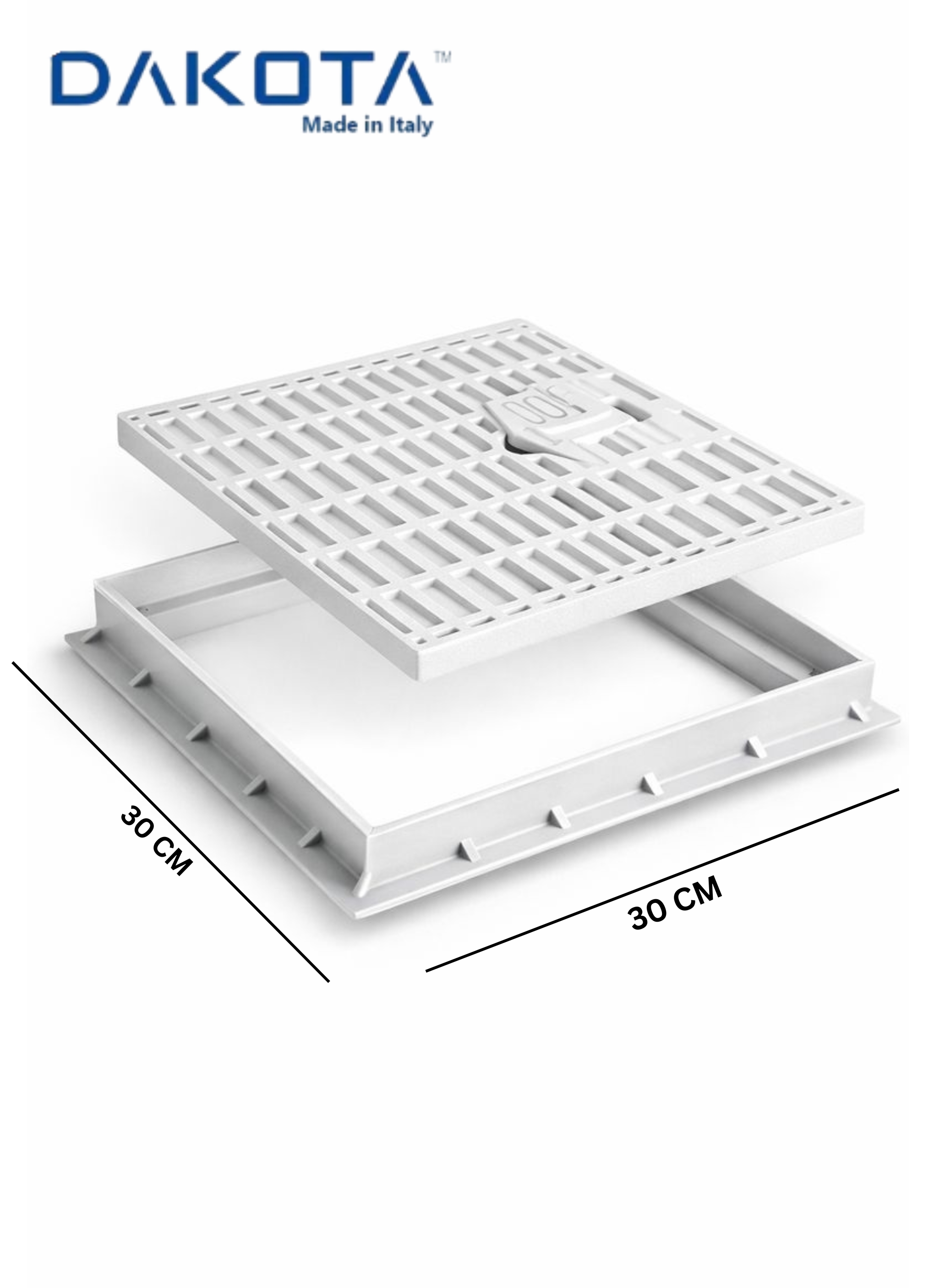 Catch Pit with Grating 30x30 cm