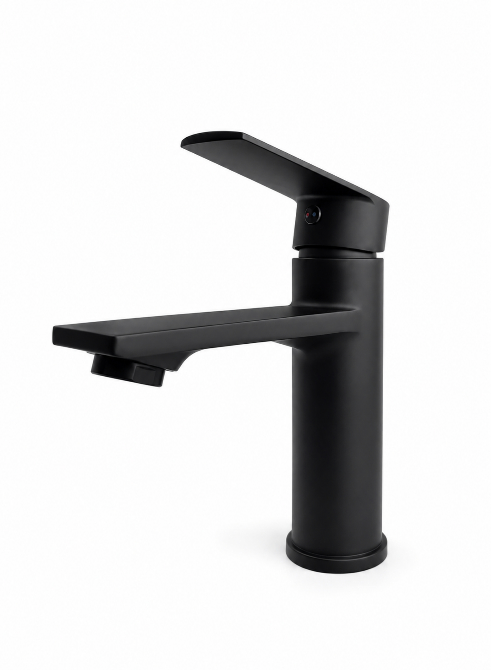 Matte Black Wash Basin Mixer Faucet