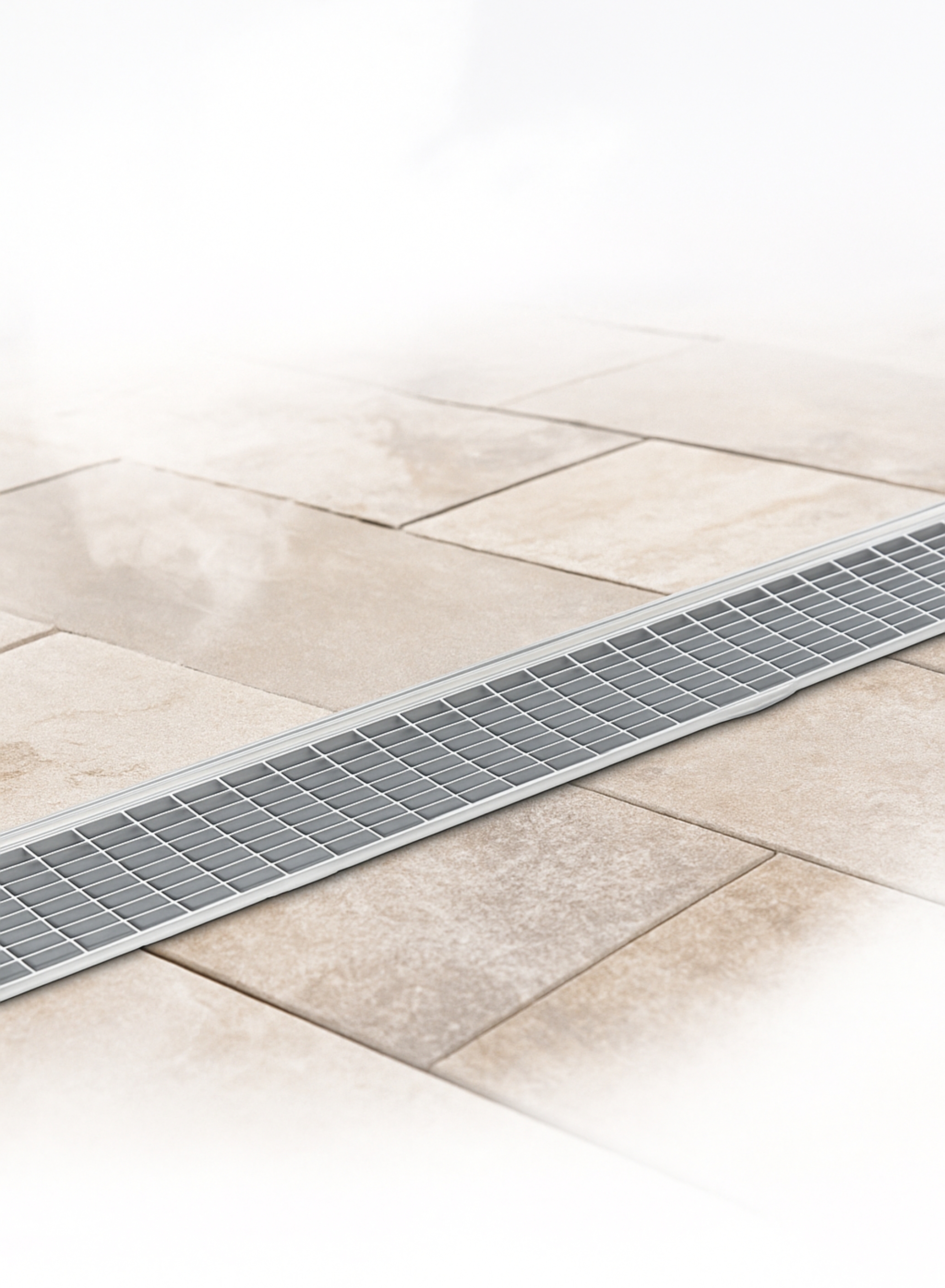Full Plastic Gratting with Platic Body 100x10 cm