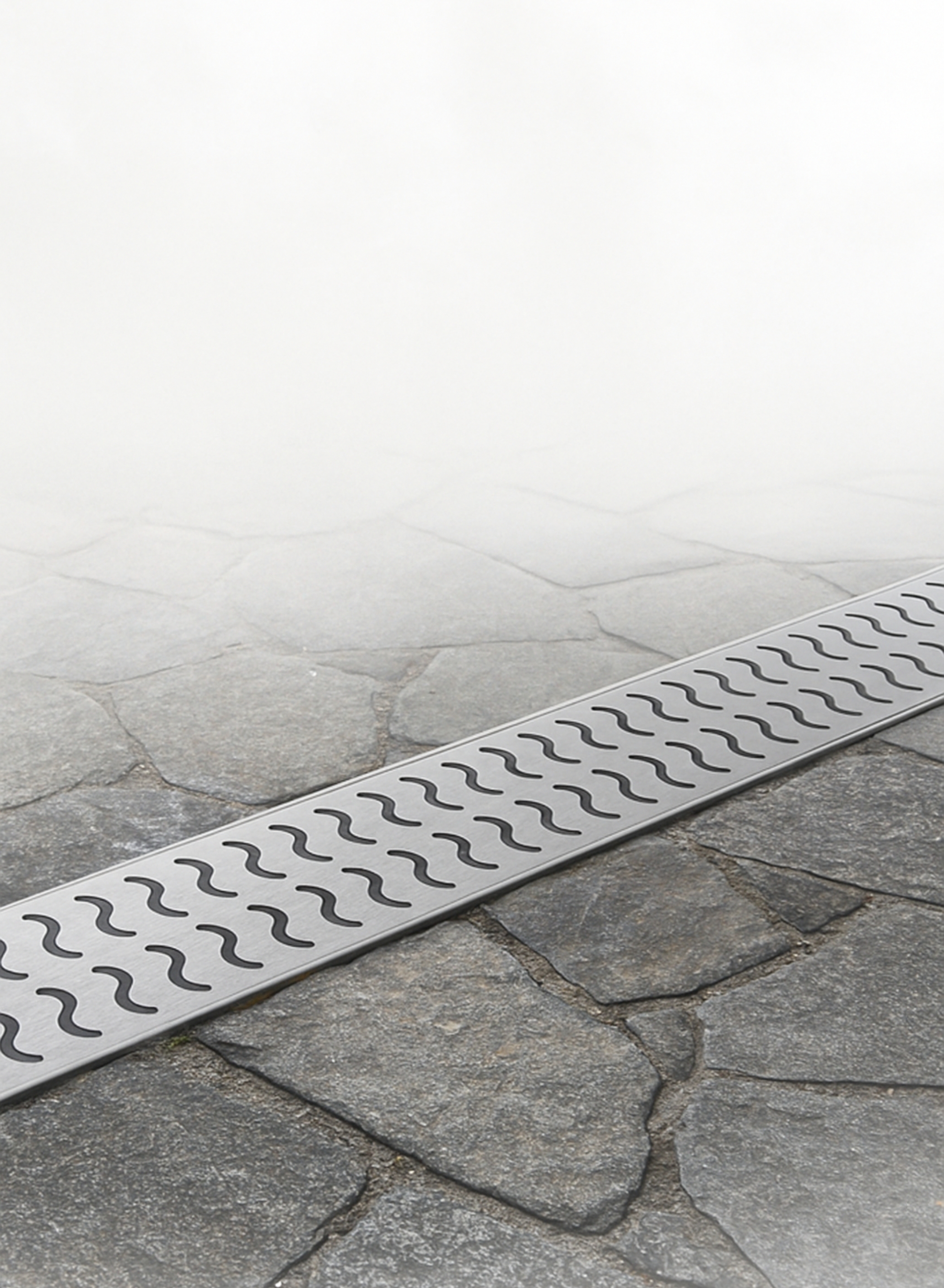 Galvnized Steel Gratting with Platic Body 100x10 cm