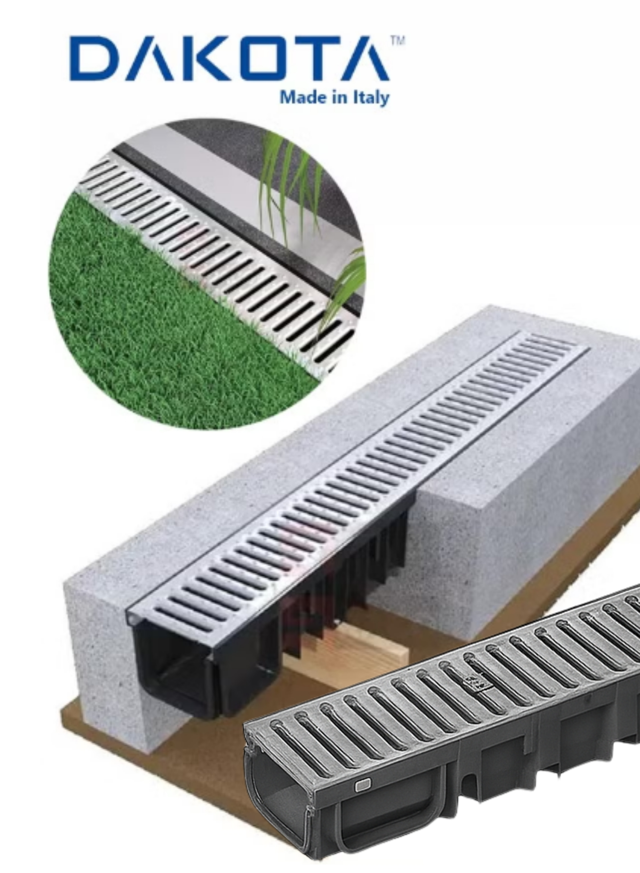 100x15 HDPE Plastic and Galvnized Steel Grating