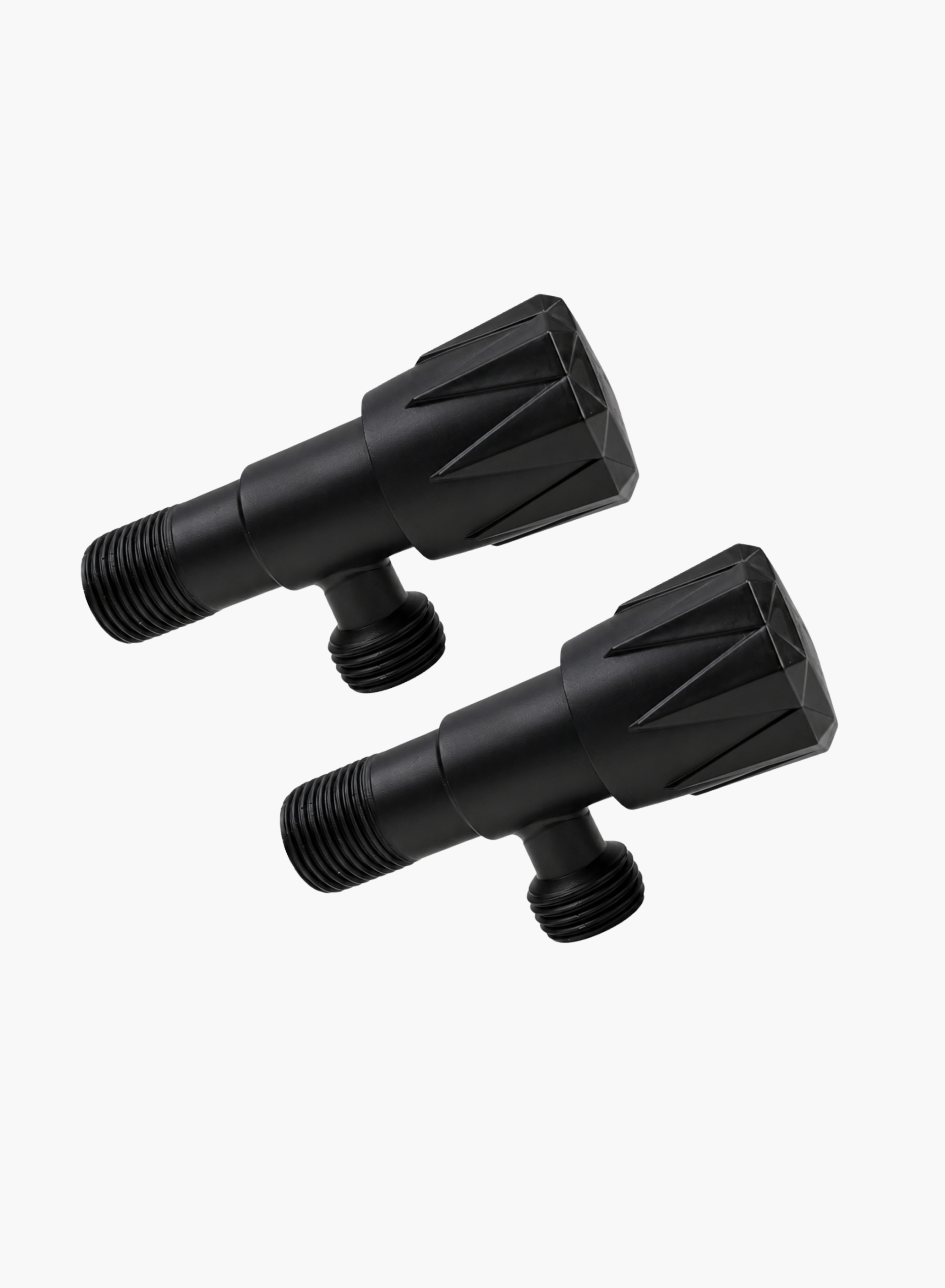 Premium Matte Black Stainless Steel Angle Valve