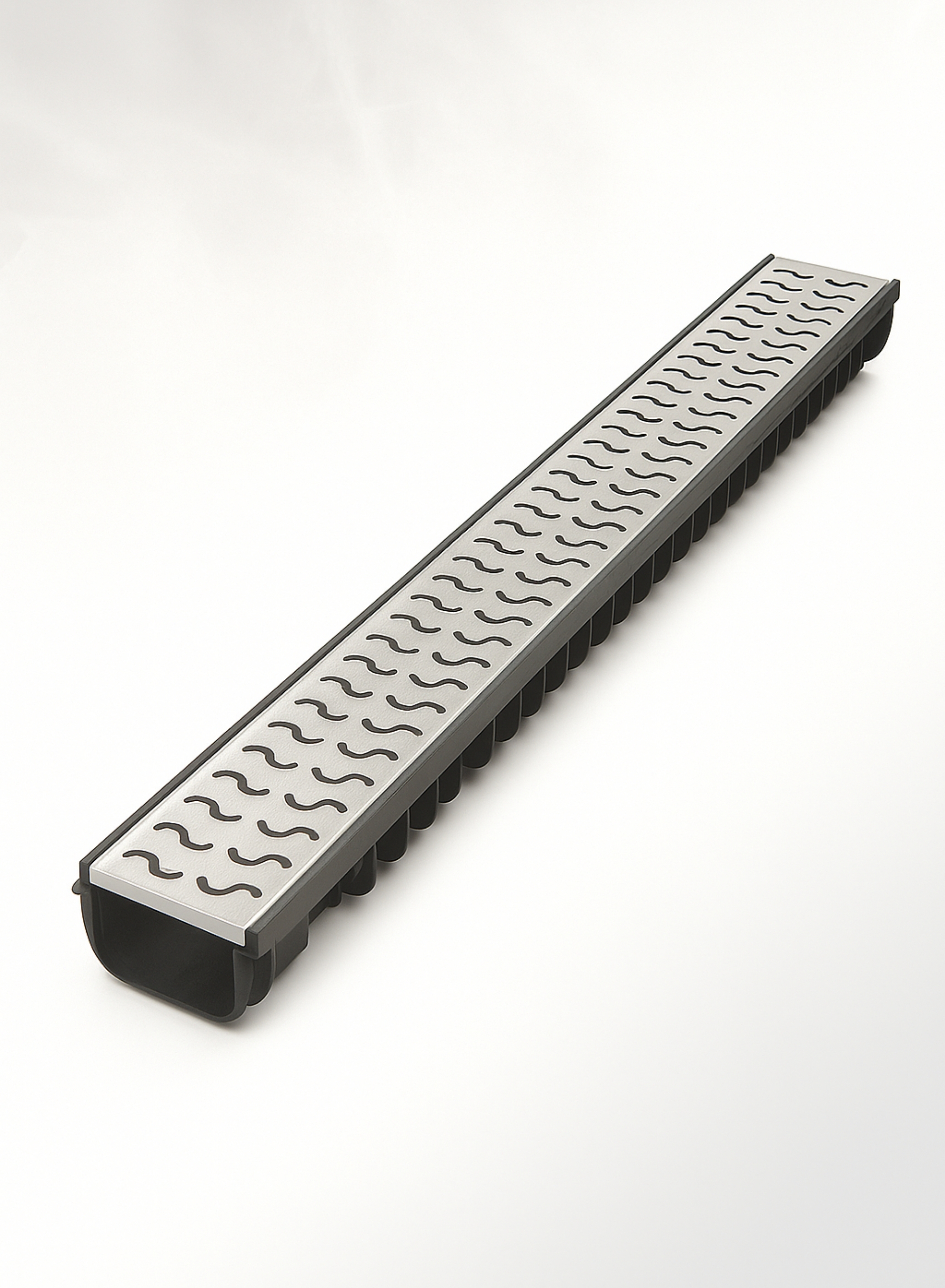 100x10 Poly Plastic and Stainless Steel Grating