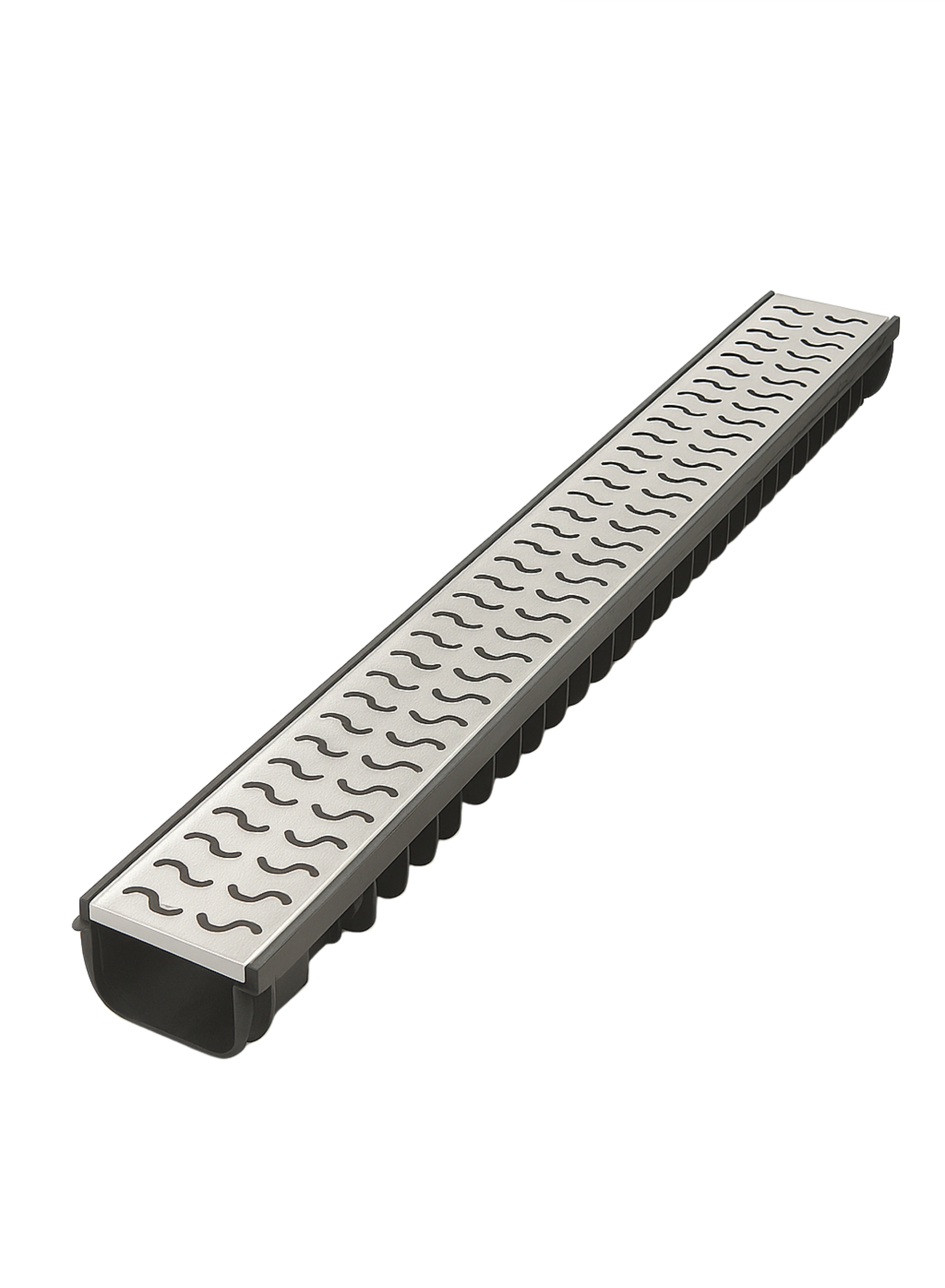 100x10 Poly Plastic and Stainless Steel Grating