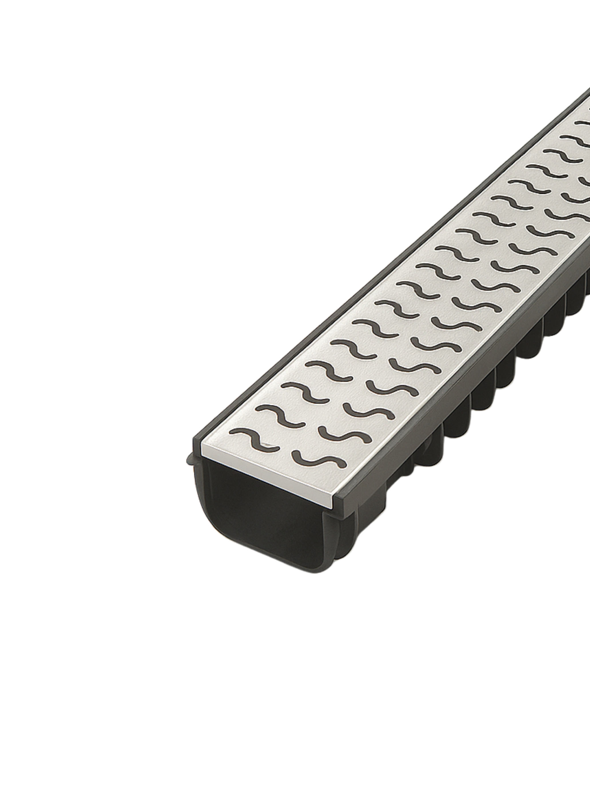 100x10 Poly Plastic and Stainless Steel Grating