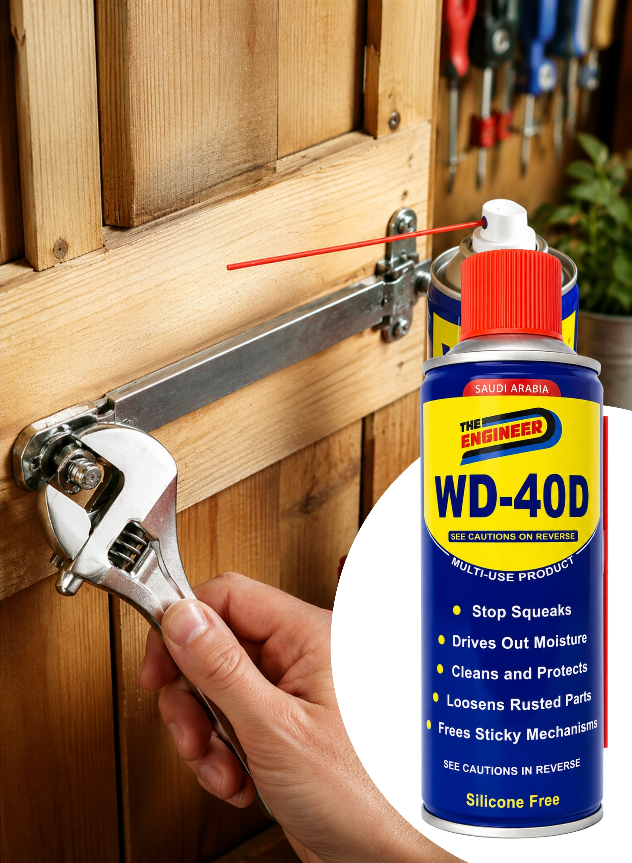 WD-40D Multi-Use Lubricant Spray 2-Piece Combo.