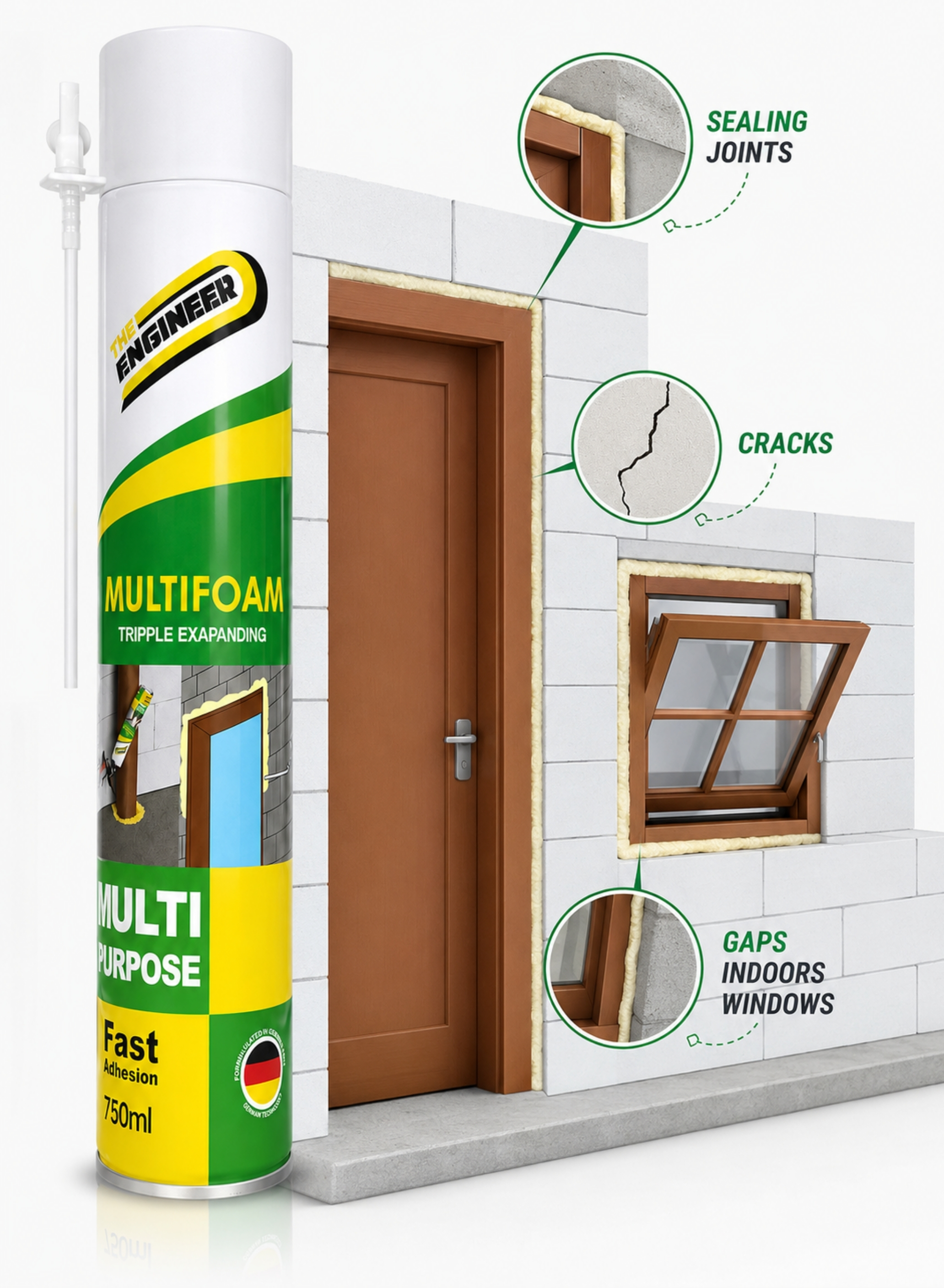 PU Foam Spray 750ml