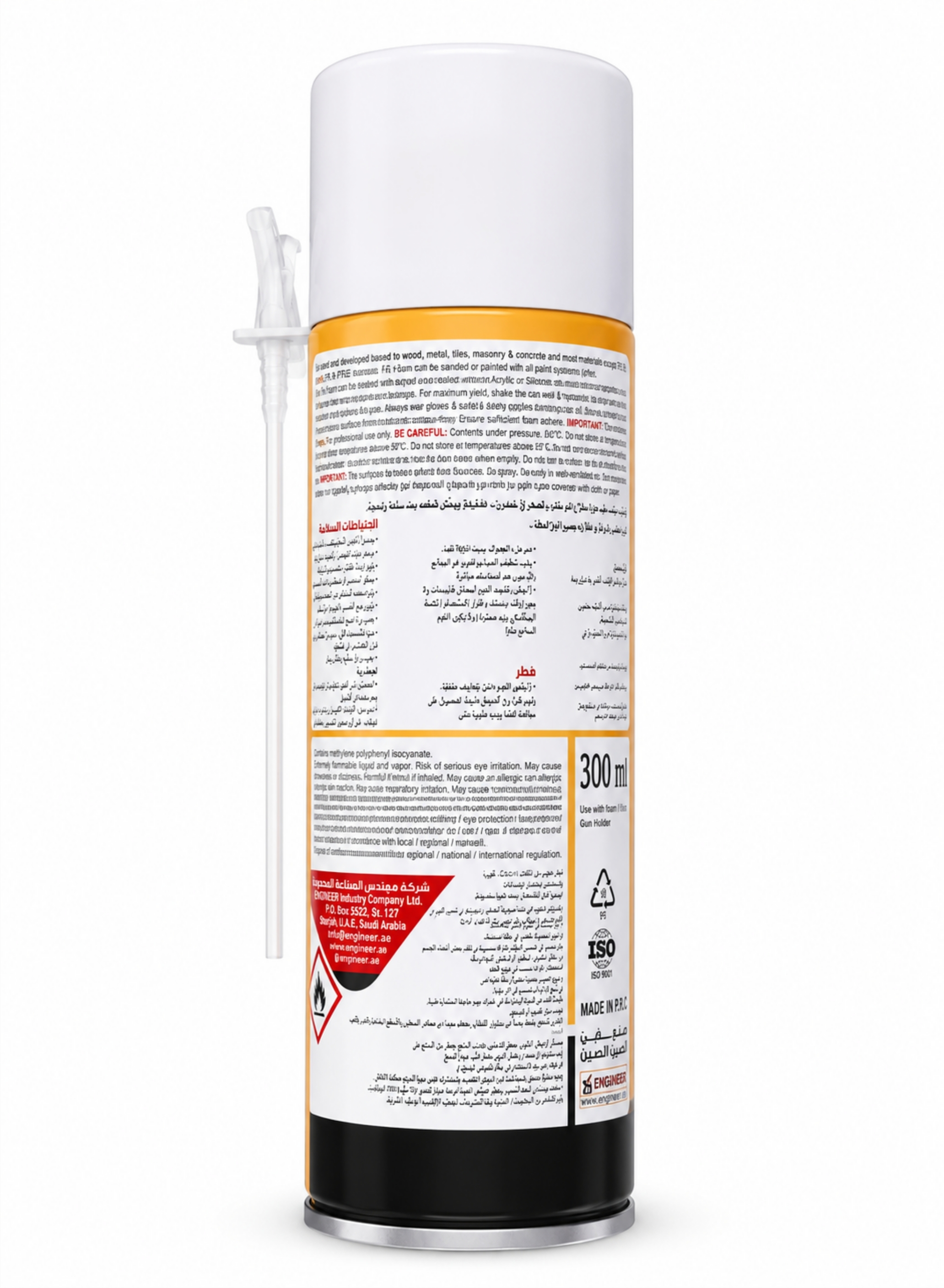 Fill & Fix PU Foam Spray 300ml (Pack of 2)