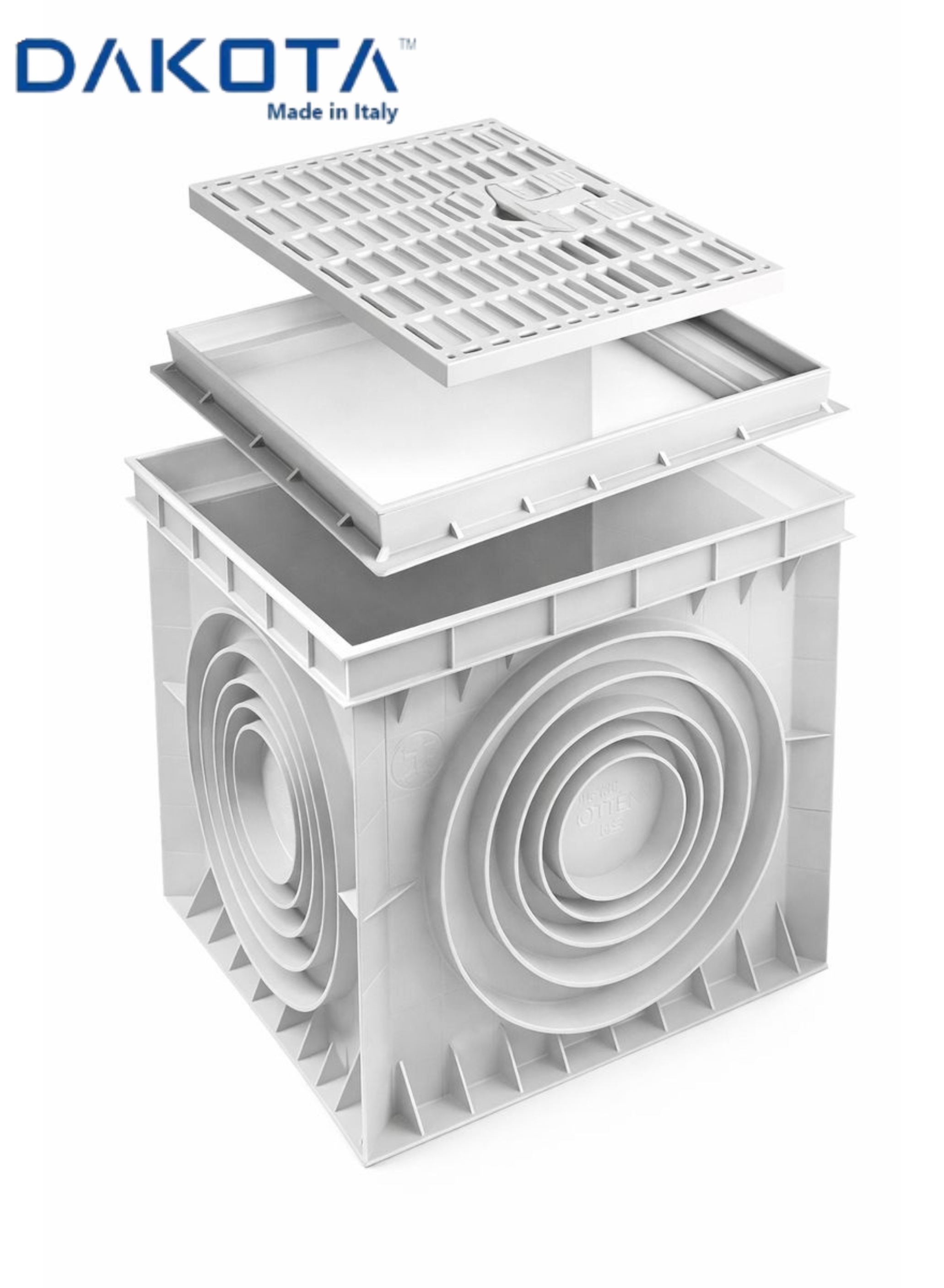 Catch Pit with Grating 30x30 cm