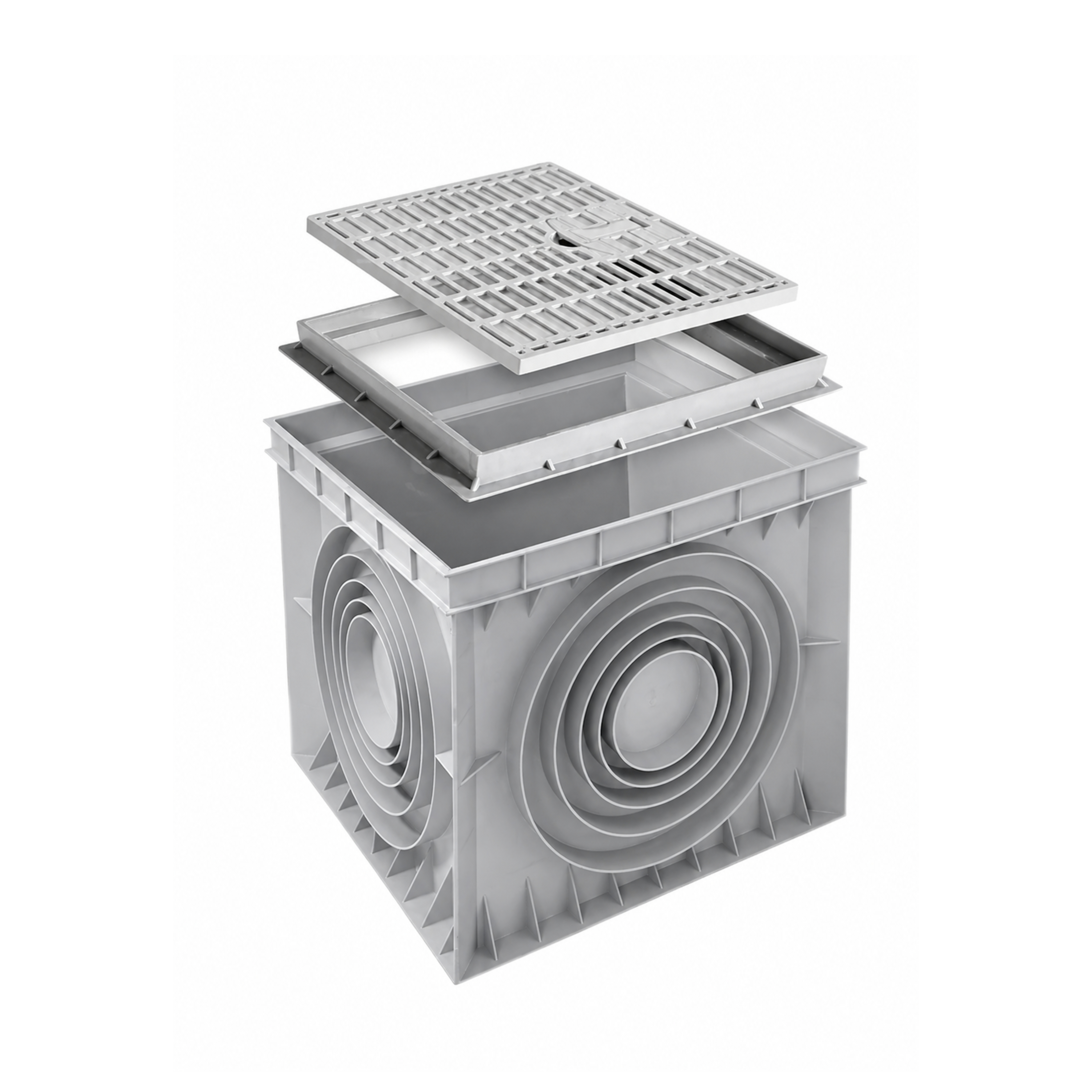 Catch Pit with Grating 30x30 cm
