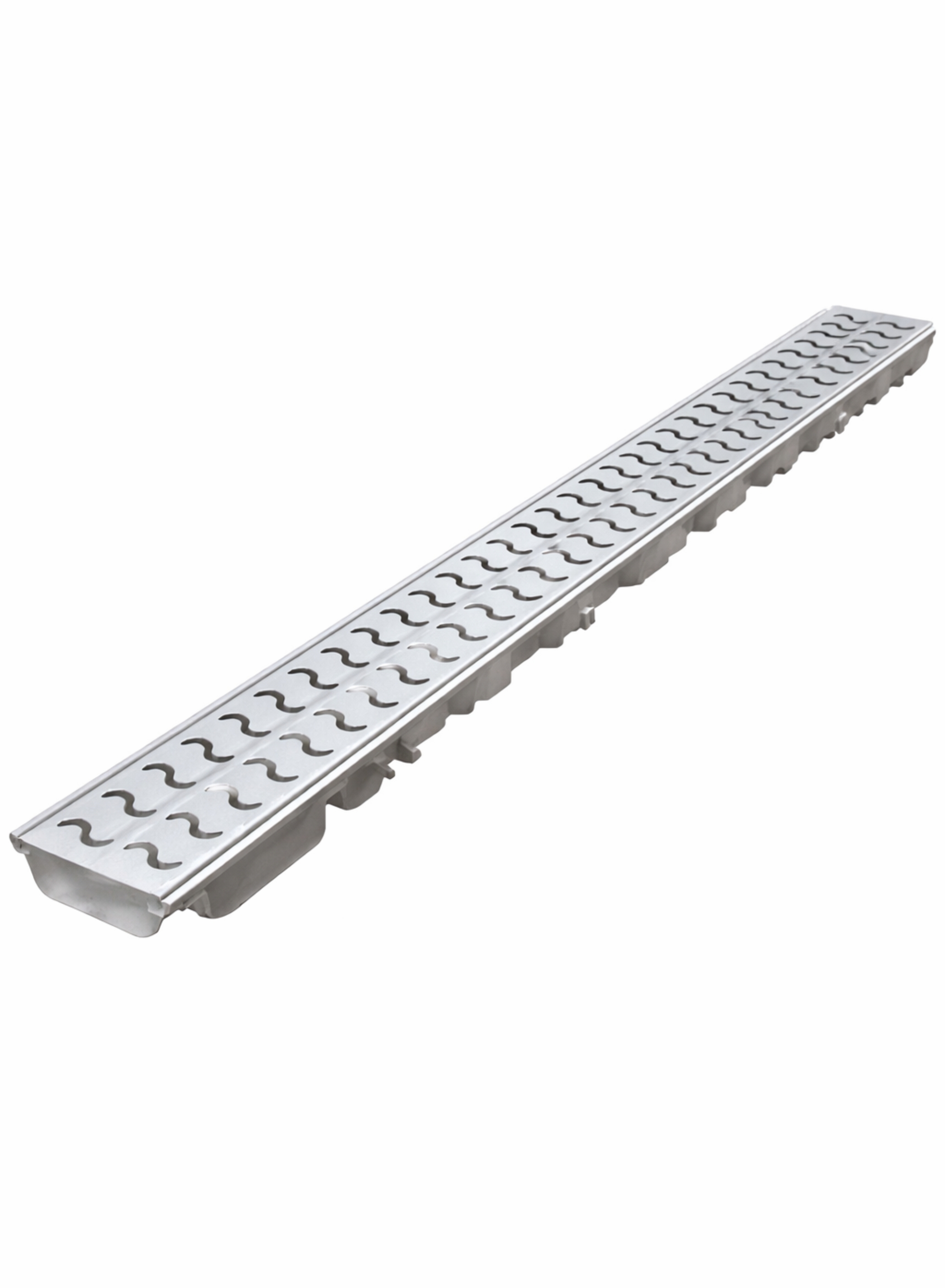 Galvnized Steel Gratting with Platic Body 100x10 cm